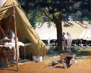 Sir William Orpen German Sick,Captured at Messines,in a Canadian Hospital oil painting on canvas